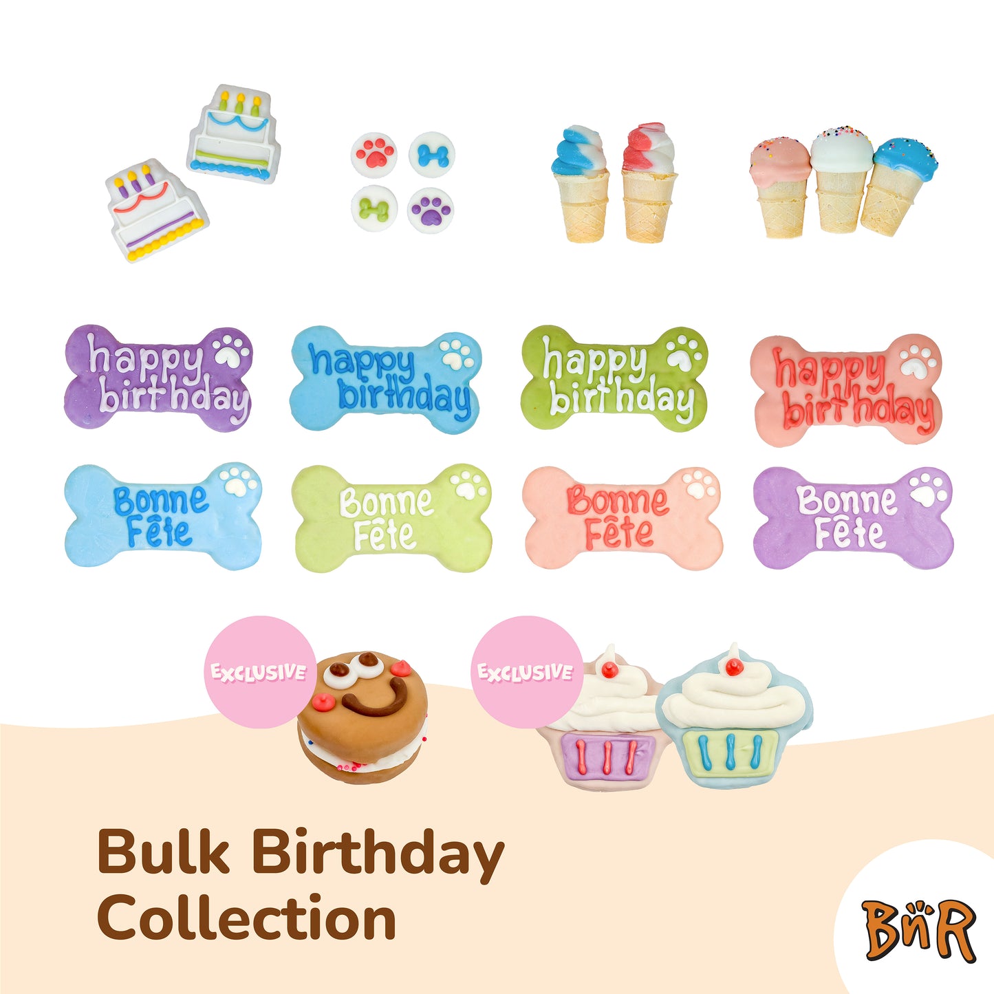 Barkday Bash Mini Donuts | Birthday