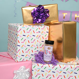 Prepackaged Shake & Celebrate Food Topper | Birthday