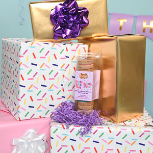 Prepackaged Birthday Vibes Only Macarons | Birthday