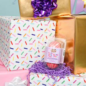 Prepackaged Fur-Ever Young Pink Cupcake Duo | Birthday