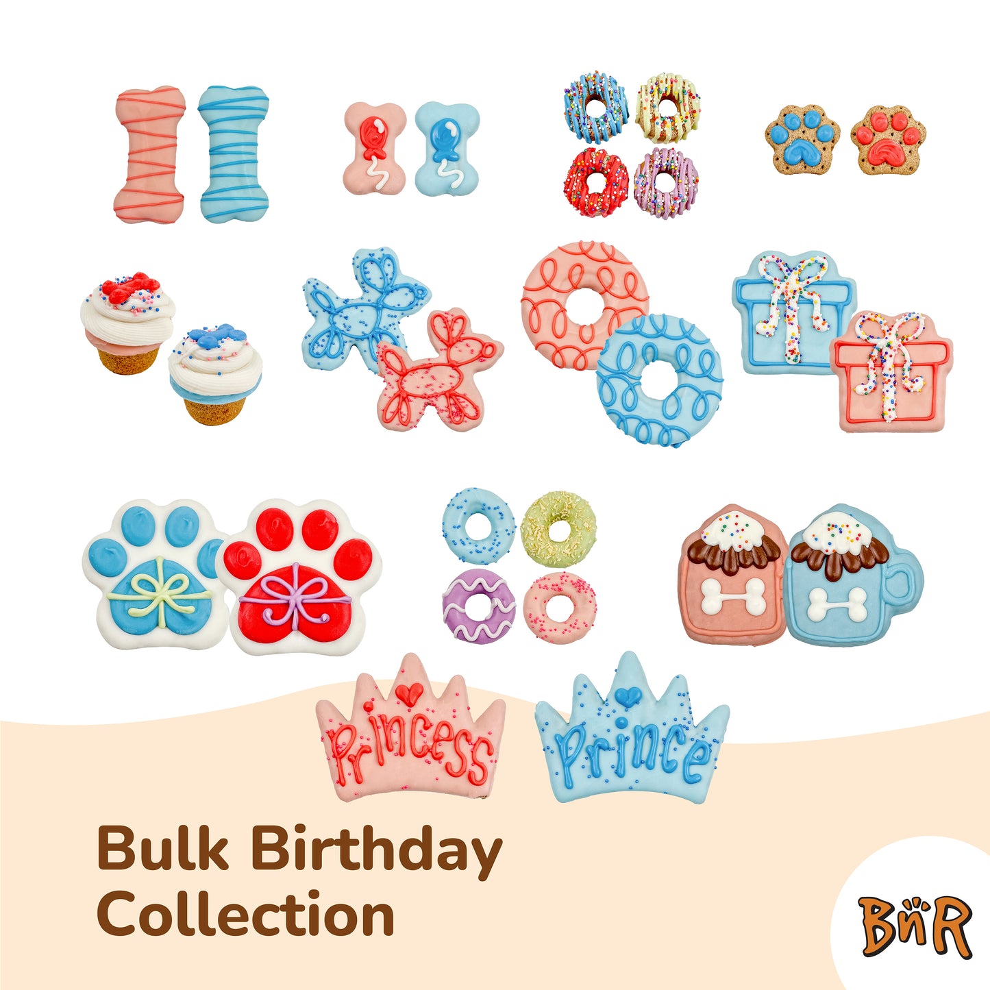 Barkday Bash Mini Donuts | Birthday