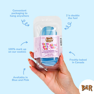 Prepackaged Fur-Ever Young Blue Cupcake Duo | Birthday