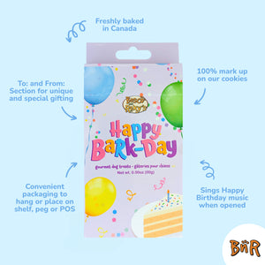 Singing Card Box 7" It's Your Bark-Day | Birthday