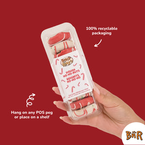 Dough-Ho-Ho-nuts 10pk | Christmas Pre-Packaged