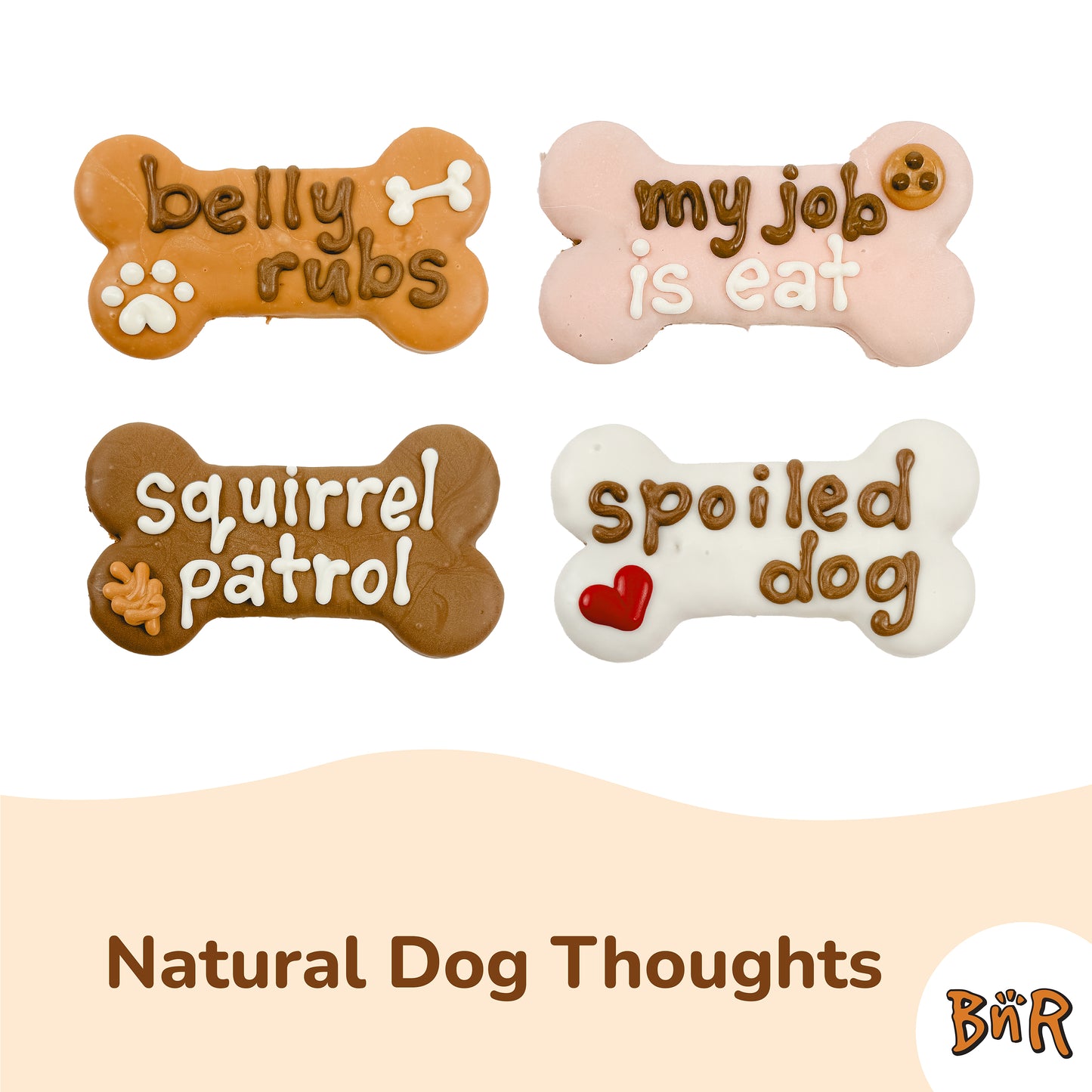 Squirrel Patrol Bone | Natural Dog Thoughts