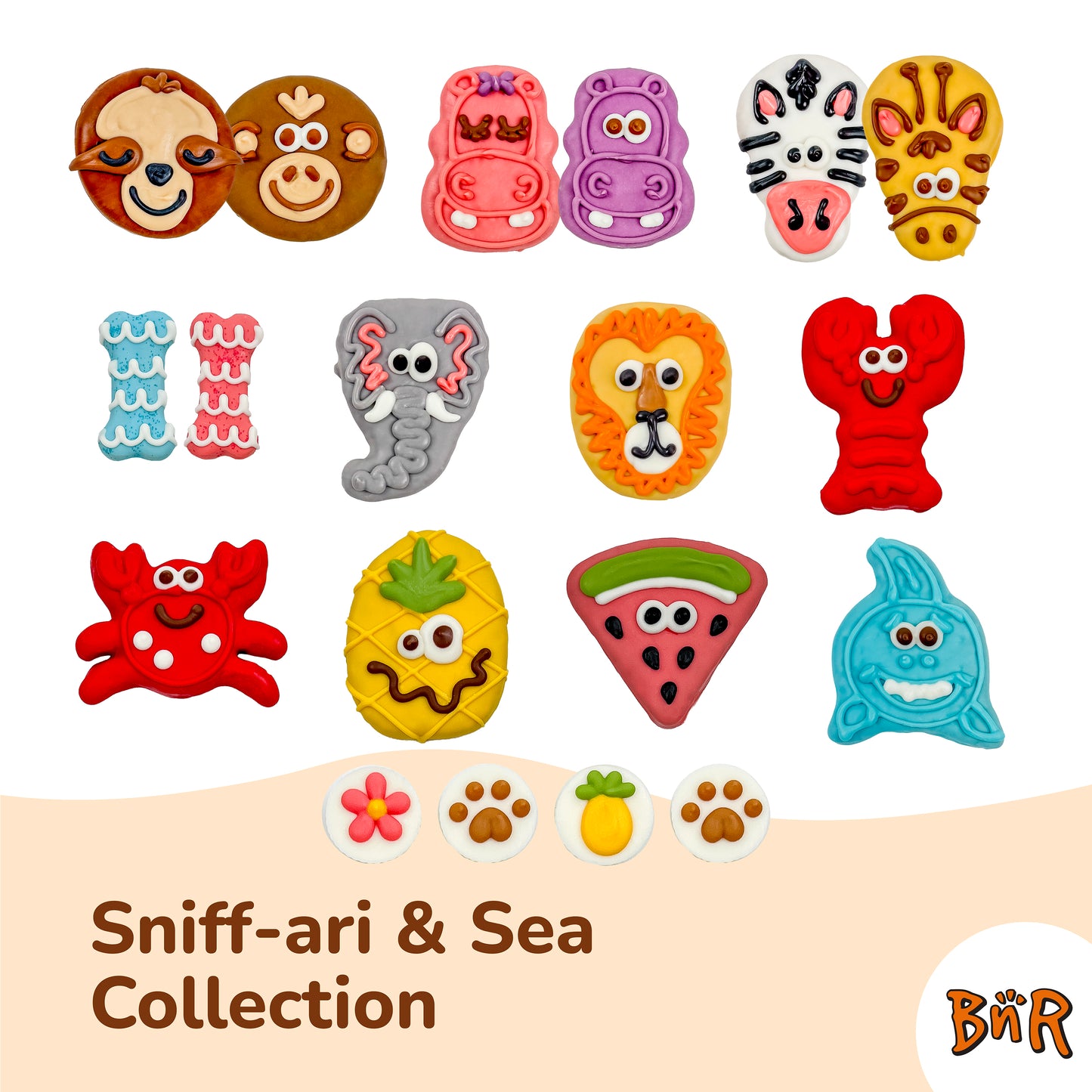 Peanut Butter Flavoured Treat Cups | Summer Sniff-ari & Sea