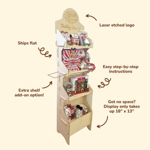 Wooden Shelf Display | Retail Display