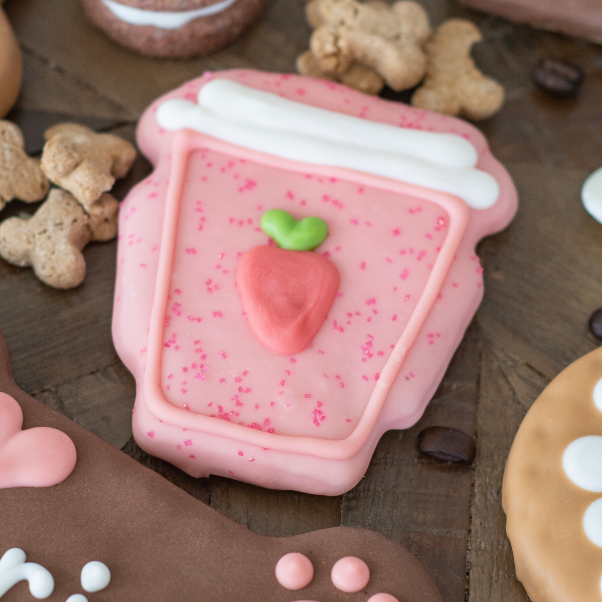 Pawsome Pink Smoothie & Barkuccino | Café