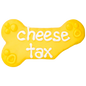 cheese tax bone dog cookie