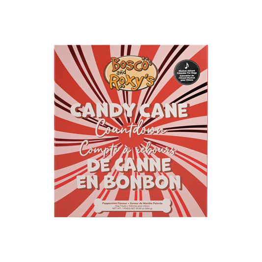 Premium Musical Advent | Candy Cane Calendar for Dogs (case)
