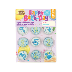 Happy Barkday 12 Day Advent Calendar - Blue | Birthday