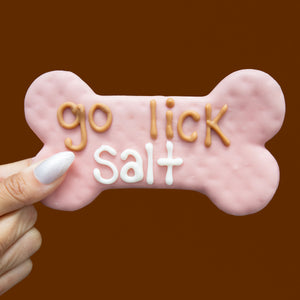 Go Lick Salt 6" Bone | Cowboy