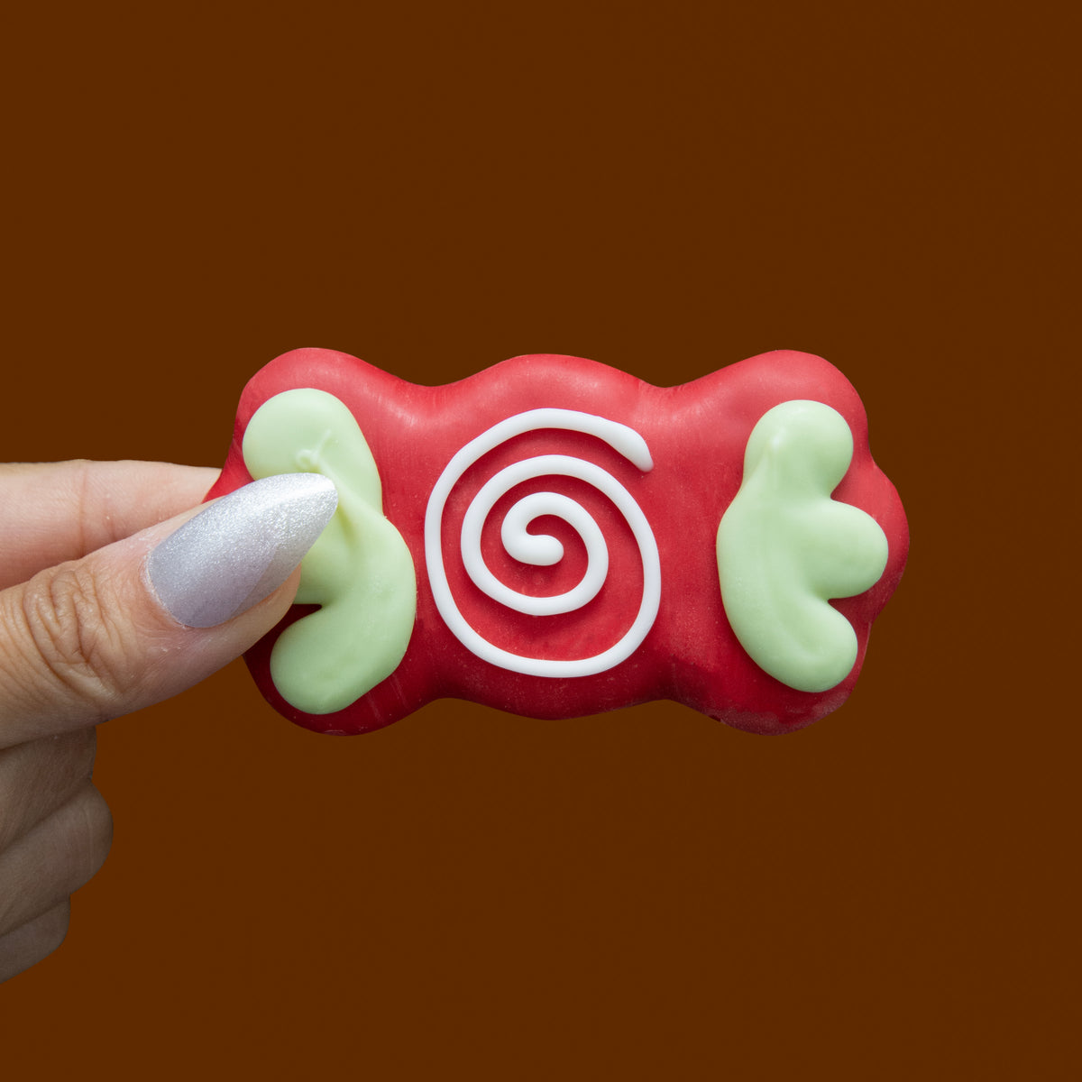 Peppermint Flavoured Swirl Candies | Farm Fresh