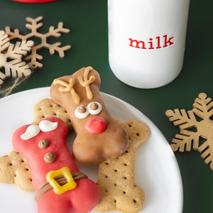 Jolly & Hoofy Small Bones 4pk | Christmas Pre-Packaged