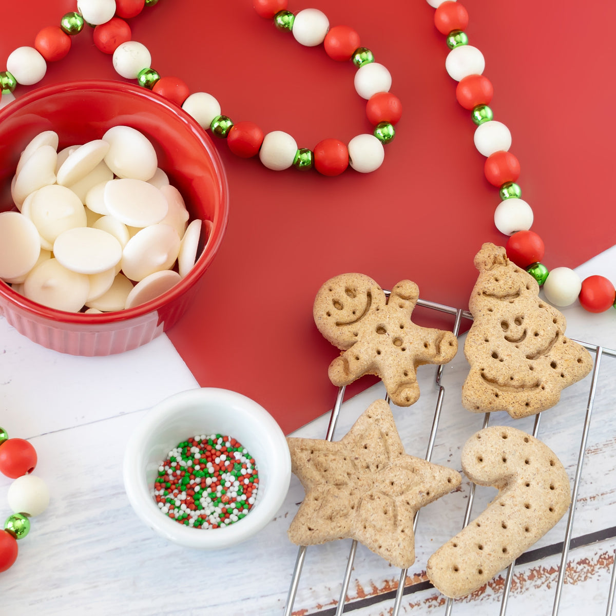 Santa's Workshop Holiday Cookie Decorating Kit | Christmas Pre-Packaged