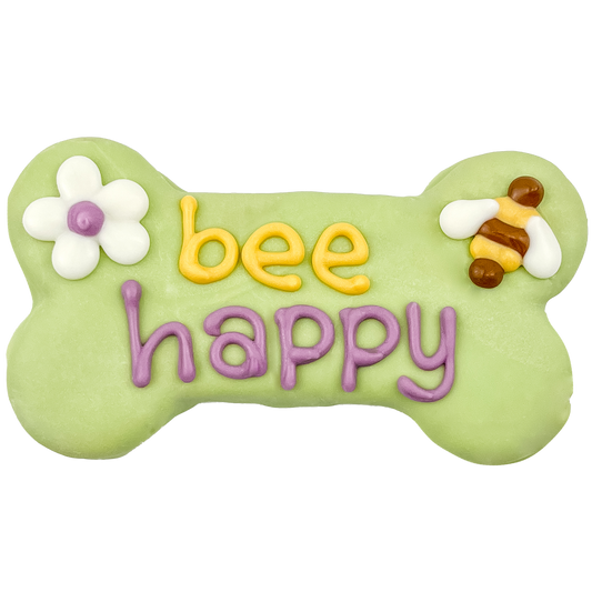 Bee Happy 6 Inch Bone | Spring