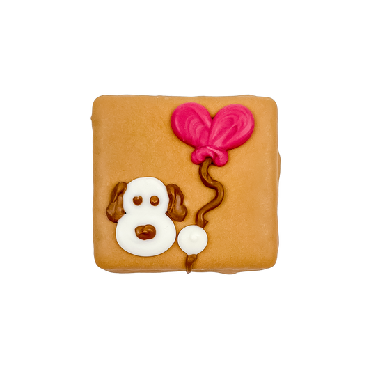 balloon dog cookie vday