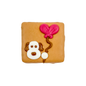 balloon dog cookie vday