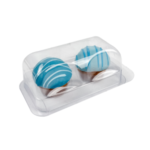 Prepackaged Fur-Ever Young Blue Cupcake Duo | Birthday