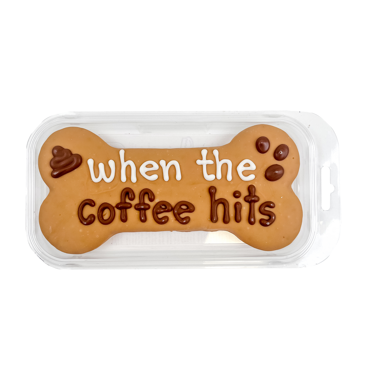 Prepackaged When the Coffee Hits Large Bone | Café