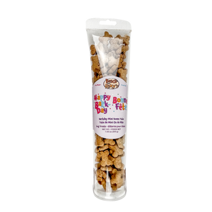 Prepackaged Barkday Mini Bones Tube | Birthday