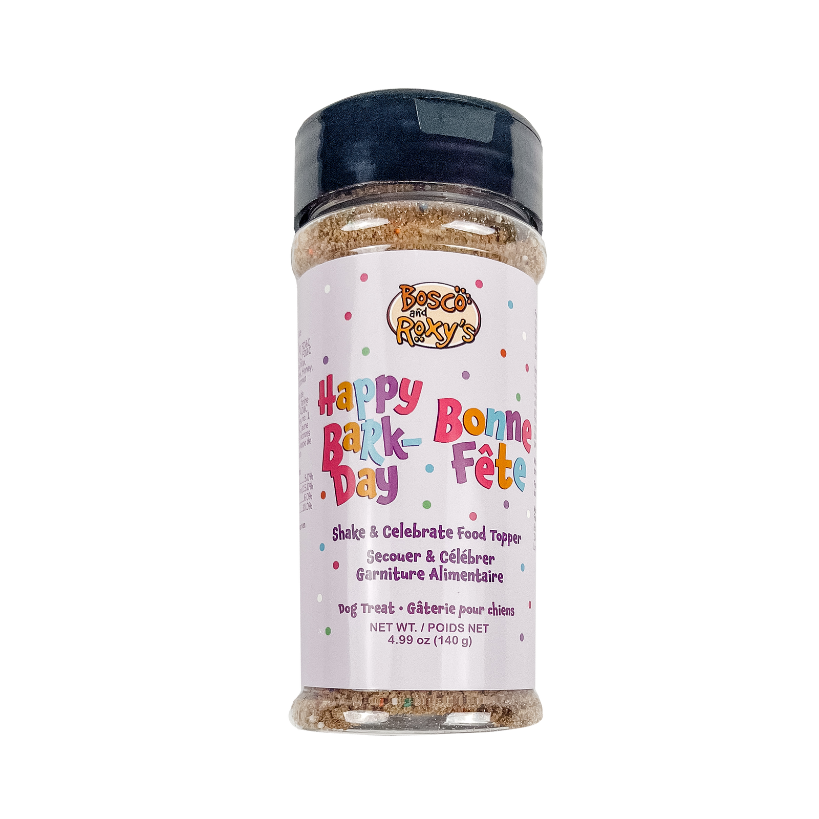 Prepackaged Shake & Celebrate Food Topper | Birthday