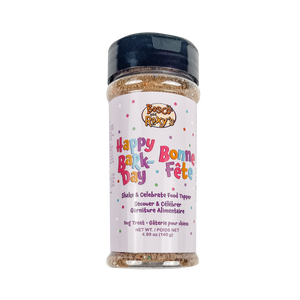 Prepackaged Shake & Celebrate Food Topper | Birthday