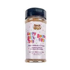 Prepackaged Shake & Celebrate Food Topper | Birthday