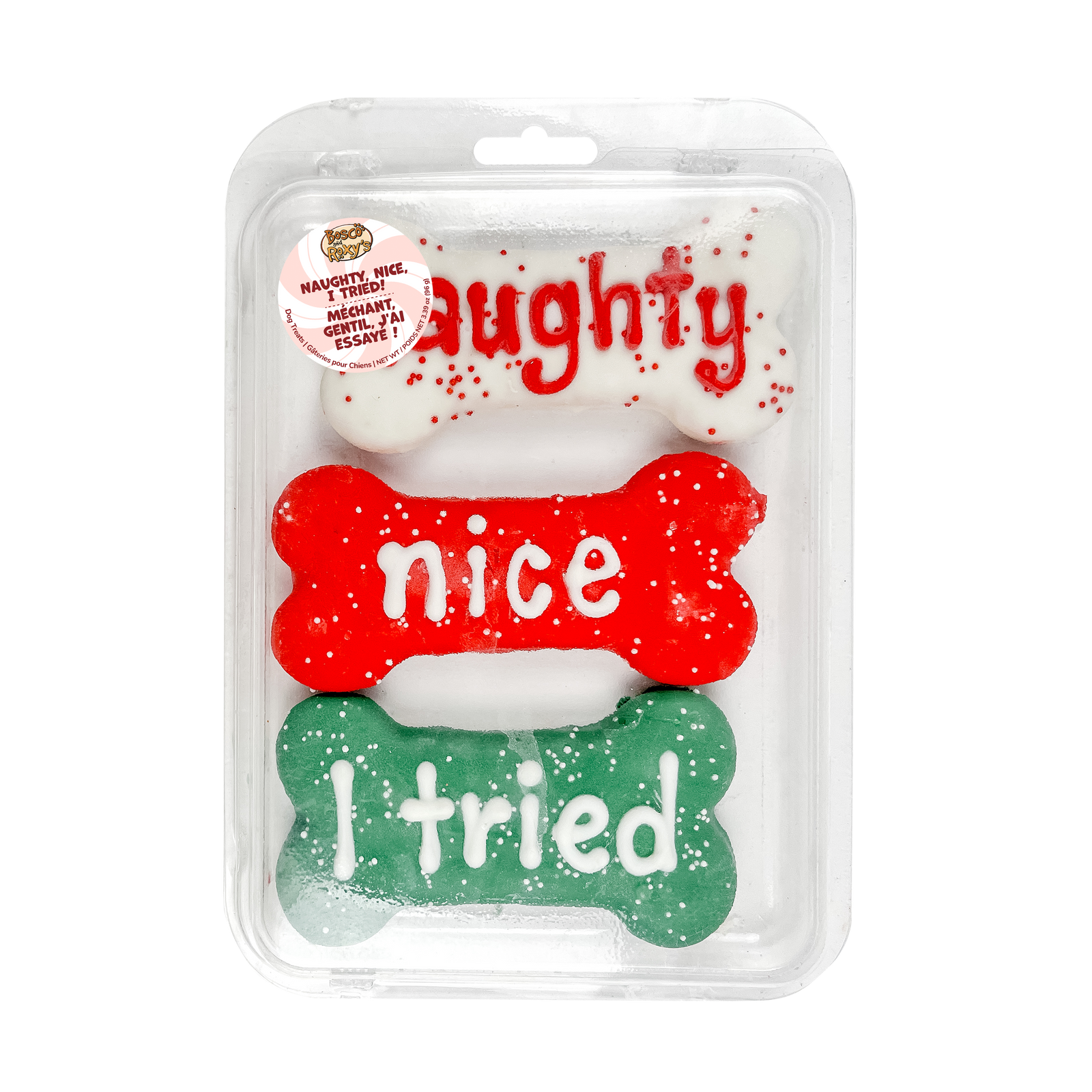 Naughty, Nice, I Tried! 3pk | Christmas Pre-Packaged