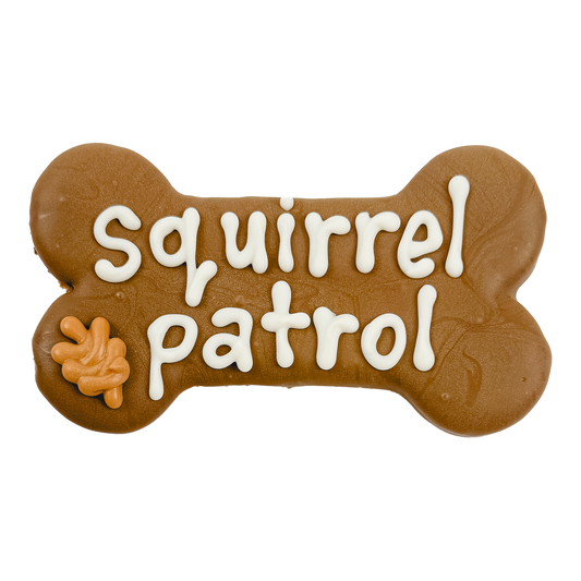 Squirrel Patrol Bone | Natural Dog Thoughts