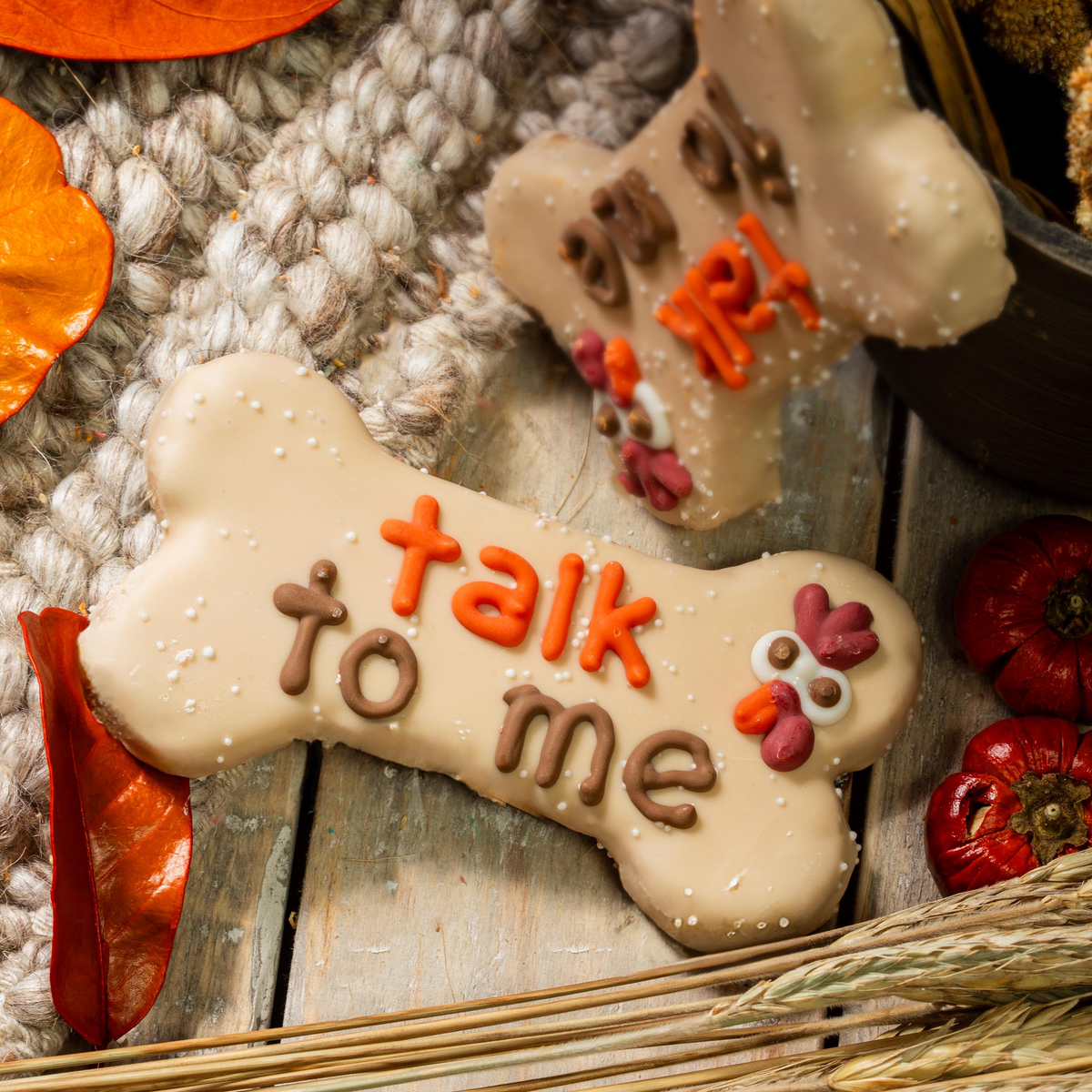 Talk Turkey to Me 6 Inch Bone  | Fall
