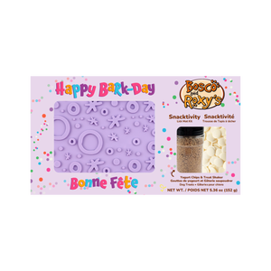 Lilac Bone Lick Mat and Spatula Kit | Birthday