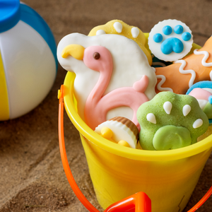 Baby Pool Sized Treat Cups | Summer Pool Pawty