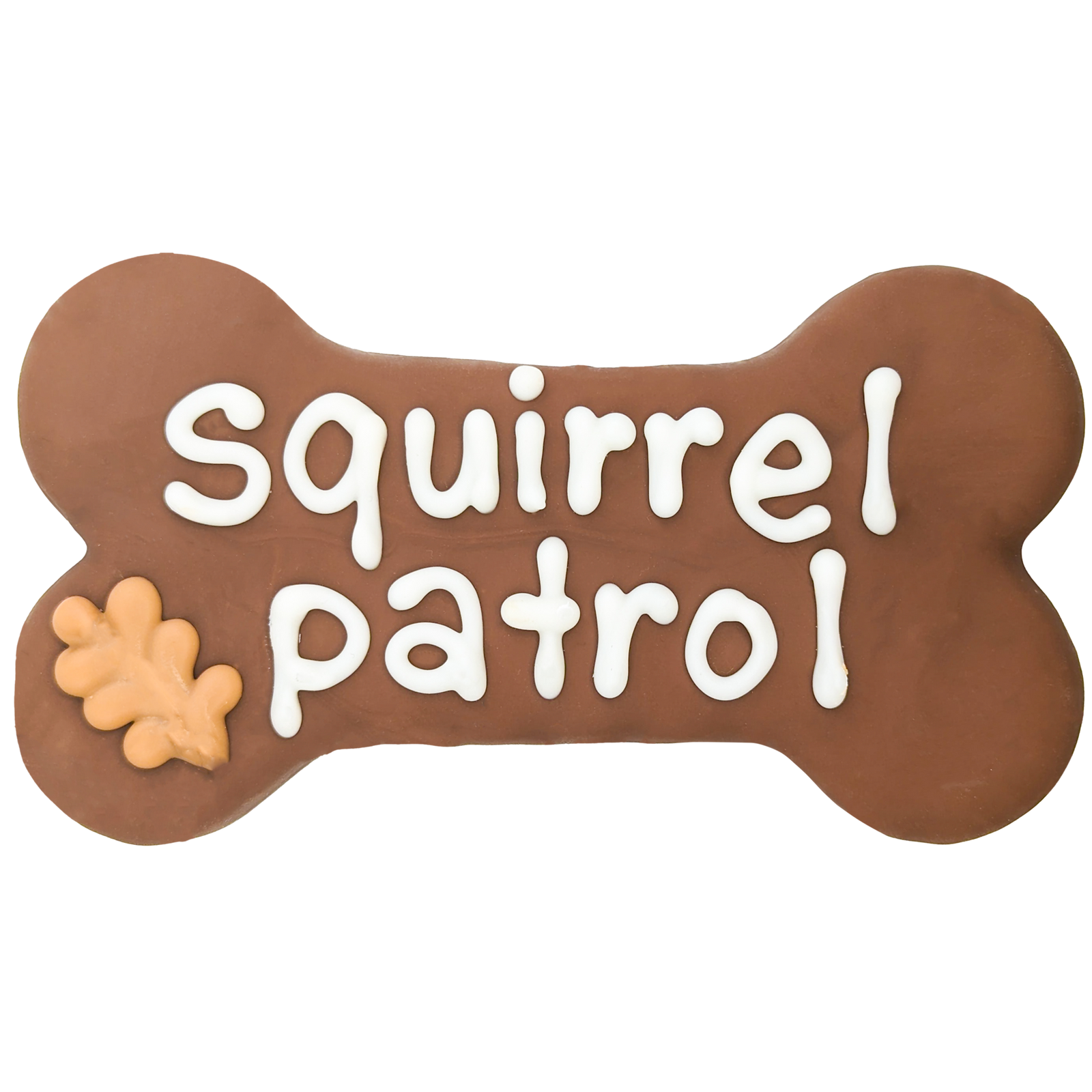 squirrel patrol bone cookie for dogs