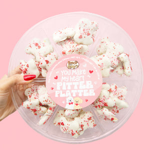 Prepackaged Sprinkled Bones Small Bones LARGE Platter | Love your Pooch