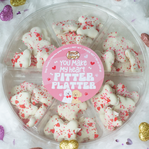 Prepackaged Sprinkled Bones Small Bones LARGE Platter | Love your Pooch