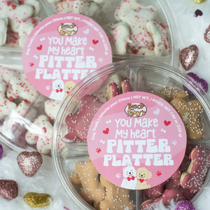 Prepackaged Sprinkled Small Bones Small Plater | Love your Pooch