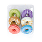 Prepackaged Vanilla Medium Donut (6pk) | Birthday