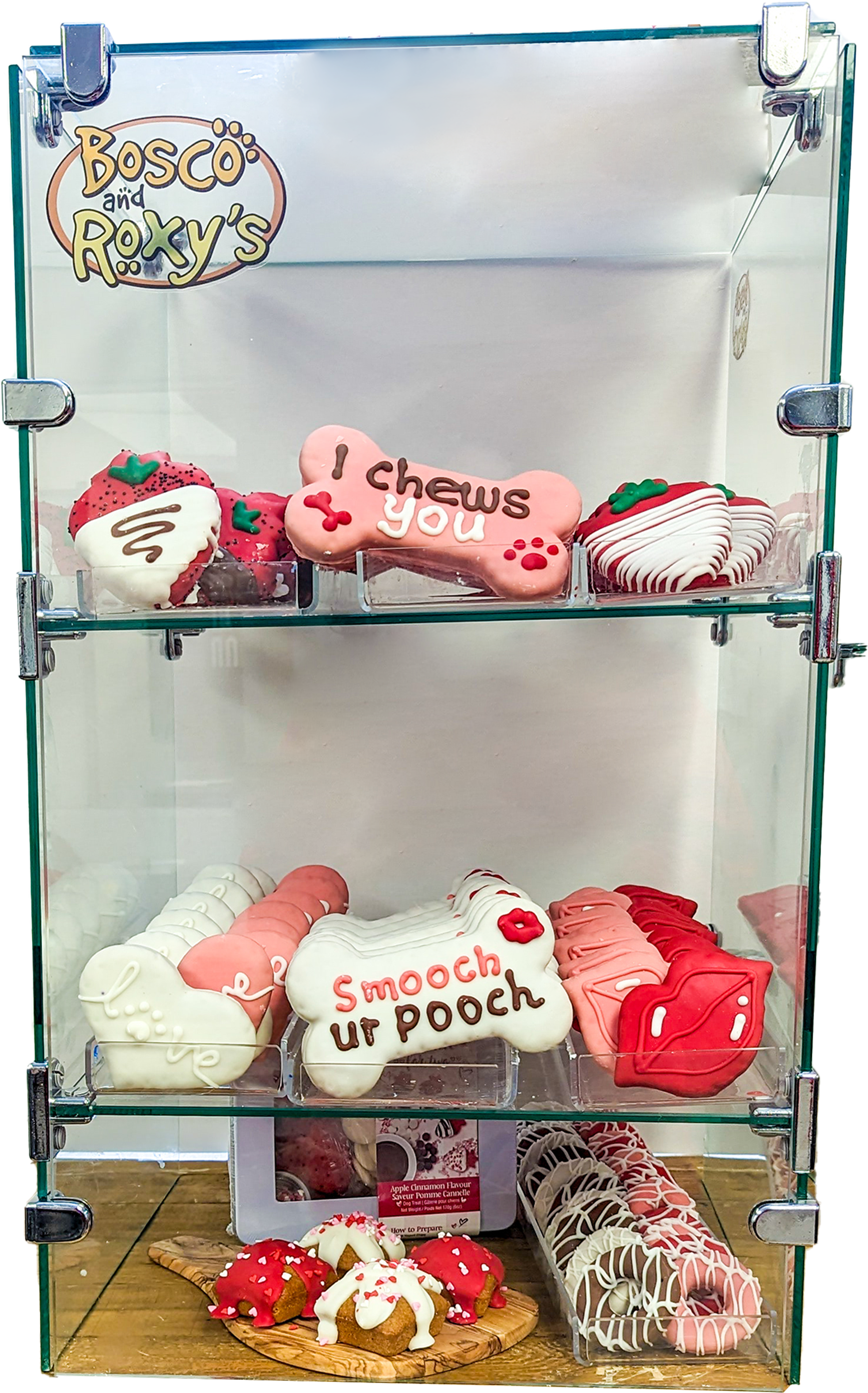 Vertical Glass Bakery Case Kit
